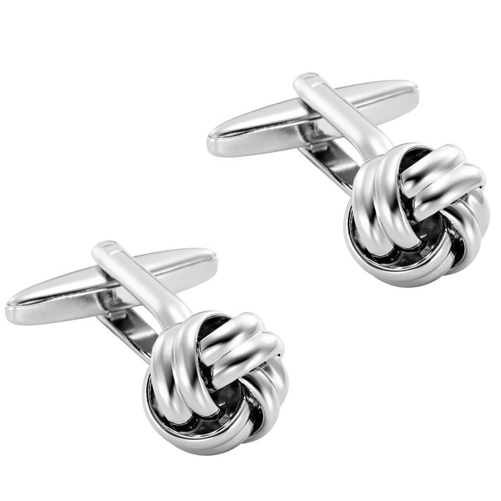 Stunning Mens Nautical Knot Stainless Steel Cufflinks