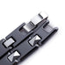 Amazing Tungsten & Ceramic Men's Link Bracelet (Black,  Silver)