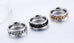 Chain Ring Silver Stainless Steel