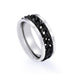 Chain Ring Silver Stainless Steel