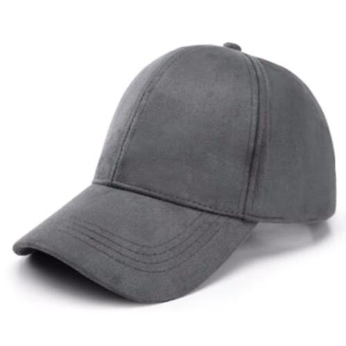 Suede Cap Ash Grey