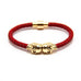 Skull Bracelet Red