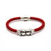Skull Bracelet Red