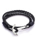 Anchor Leather Bracelet - 3 Styles