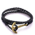 Anchor Leather Bracelet - 3 Styles