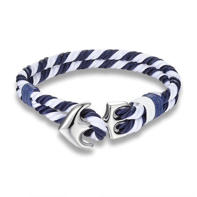Striped Anchor Bracelet | 3 Styles