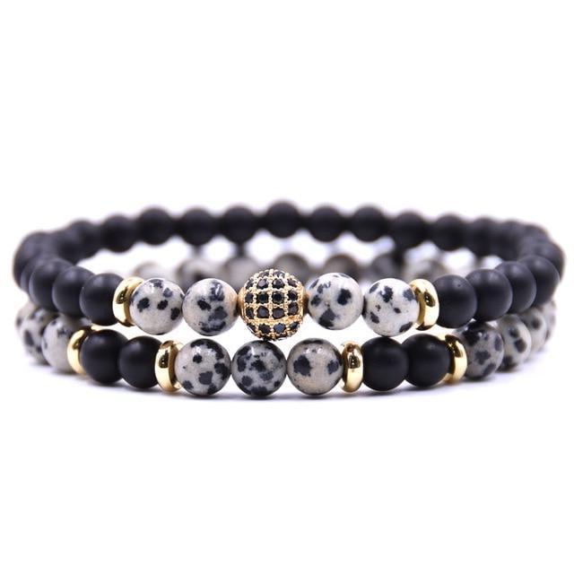 Dalmatian Sub Zero Bracelet Set
