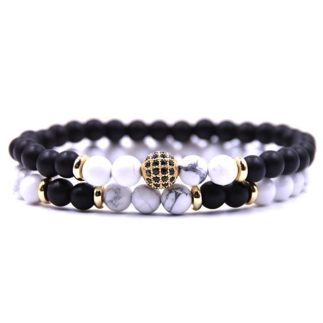 White Sub Zero Bracelet Set