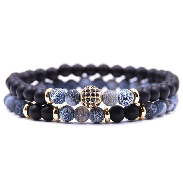 Blue Sub Zero Bracelet Set