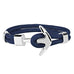 Bracelet Anchor Navy Blue - 3 Styles