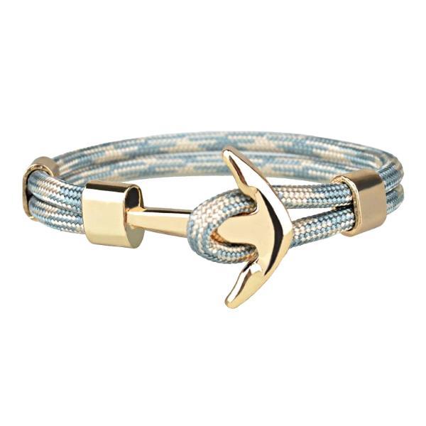 Bracelet Anchor Light Blue - 3 Styles