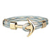 Bracelet Anchor Light Blue - 3 Styles