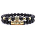 Matte Gold Bracelet Set - 2 Styles