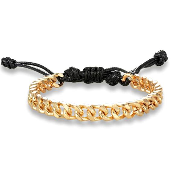 Macrame Chain Bracelet