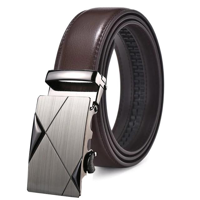 Brown Leather Suit Belt
