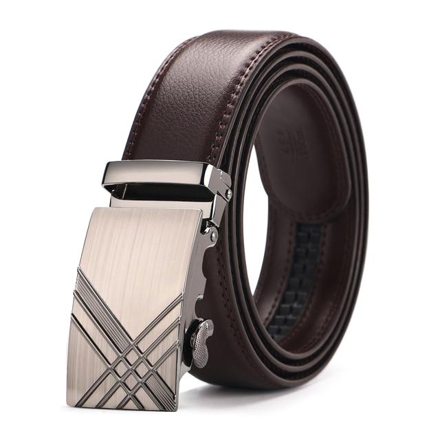 Brown Leather Suit Belt
