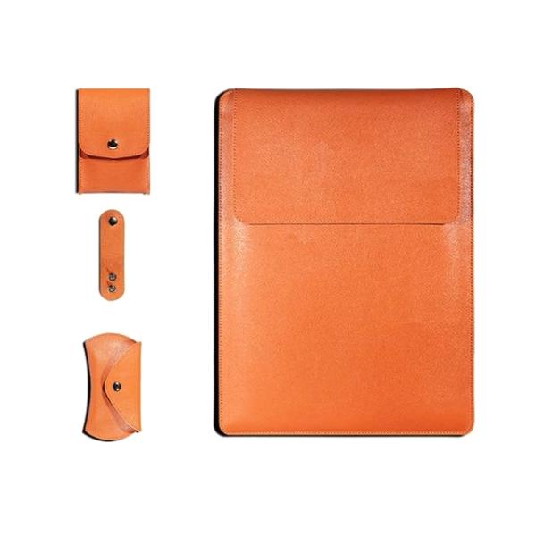 Leather Laptop Sleeve Set - 5 Colors