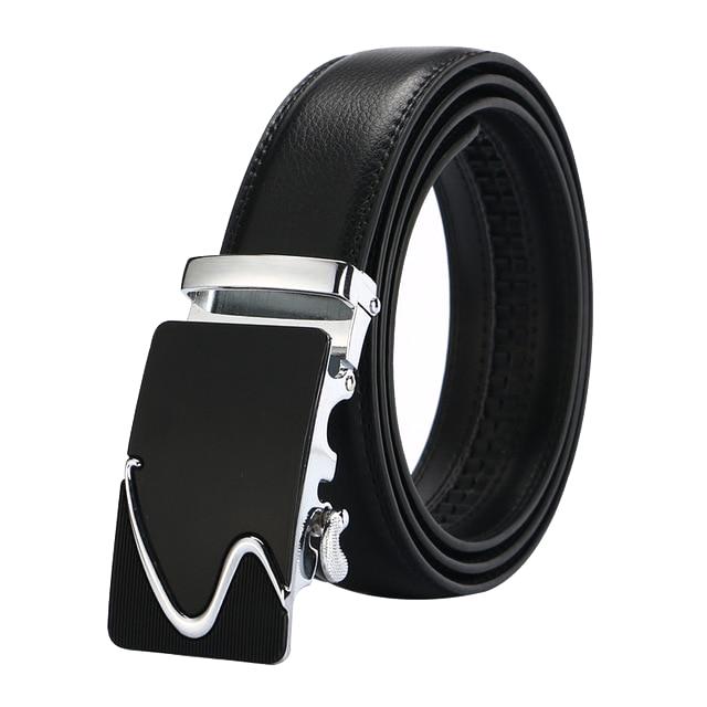 Black Leather Suit Belt