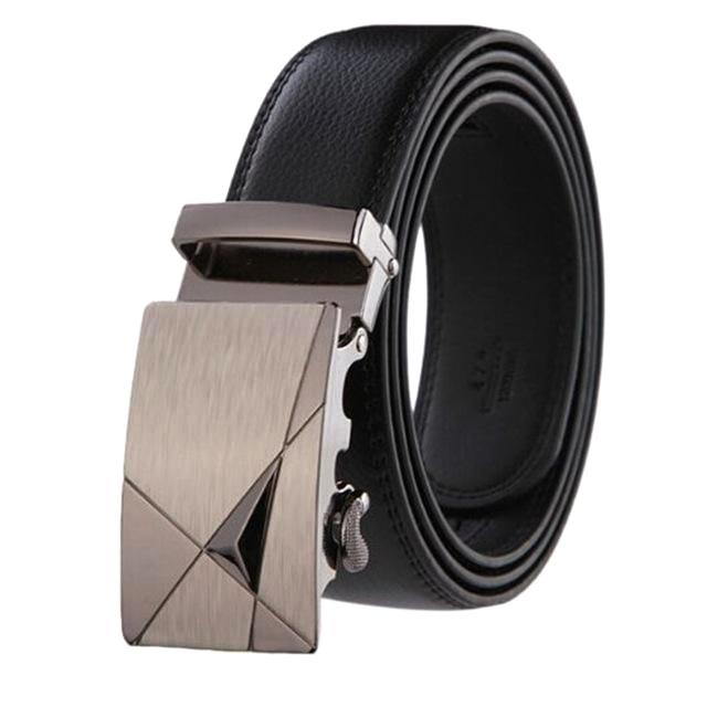 Black Leather Suit Belt