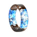 Wood Epoxy Ring - Blue