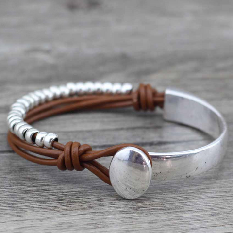 Surf Rope Leather Bracelet