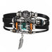 Charm Feather Bracelet