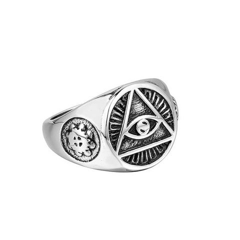 Eye Triangle Ring