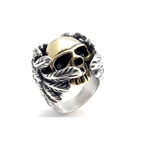 Angel Skull Ring