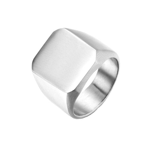 Square Minimalist Ring