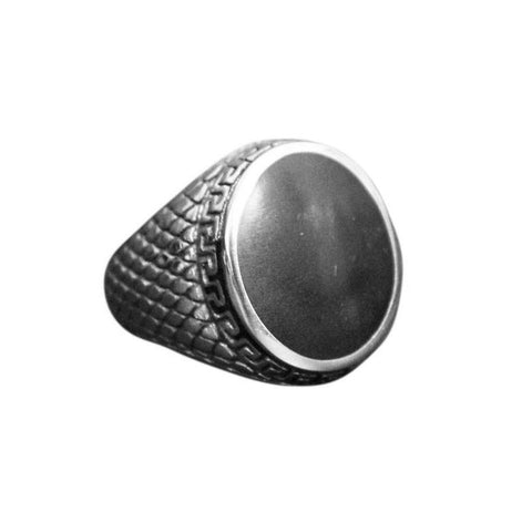 Geometric Stone Ring