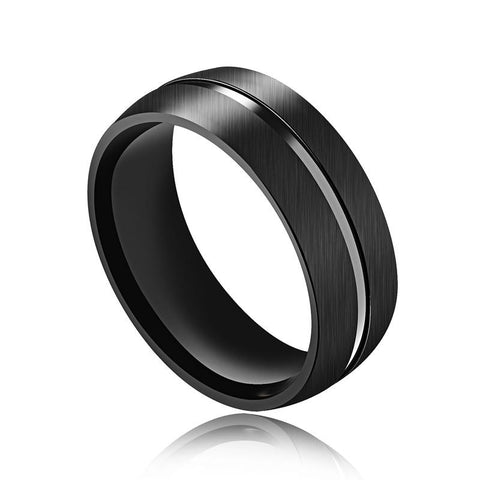 Matte Titanium Ring