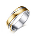 Gold & Black Twist Ring | Men's Wedding Band