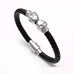 Skeleton Double Skull Bracelet