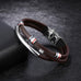 Helix Leather Bracelet
