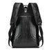 Retro Leather USB Backpack
