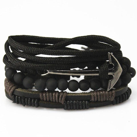 Anchor Bracelet Set