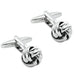 Stunning Mens Nautical Knot Stainless Steel Cufflinks