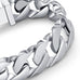 Massive 316L Stainless Steel Silver  Link Chain Bracelet 8.3 Inches