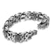 Powerful Men's Bracelet Stainless Steel Silver 8.5 Inch