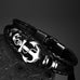 Antique Silver Anchor Bracelet
