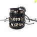 Star and Skulls Bracelet Set