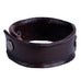 Vintage Style Men's Metal Fleur-de-lis Cuff Genuine Leather Bracelet (Brown,  Adjustable)