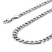 Classic Mens Necklace 316L Stainless Steel Silver Chain  18", 21", 23",  26" (6mm)