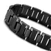 Stylish Black Solid Tungsten 8.3 Inches Link Bracelet for Men