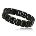 Stylish Black Solid Tungsten 8.3 Inches Link Bracelet for Men