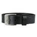 Men's Genuine Leather Cuff Bangle Bracelet Perfect Statement Piece (Black,  Silver,  6.3-8.25 inches)