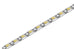 Elegant Men's Titanium Magnet Link Bracelet 8.5 inch (Silver,  Gold)