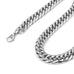 Men's Stainless Steel Chain Necklace Ultra Thick & Wide (Silver, 13.5 mm width,  18, 21, 23 Inch)