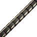 Unique 316L Stainless Steel & magnets Link Men's Bracelet (Black,  Gold)