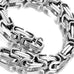 Powerful Men's Bracelet Stainless Steel Silver 8.5 Inch